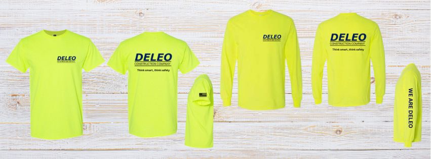 DeLeo Safety Yellow & Orange Shirt Order 5/15/26