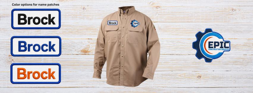 Epic Construction Welding Shirt Order 5/16/26